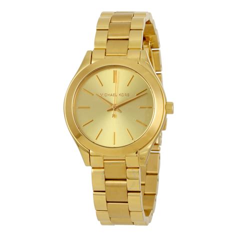 michael kors mk3512 runway slim mini ll horloge|Michael Kors Mini Slim Runway MK3512 34mm Gold.